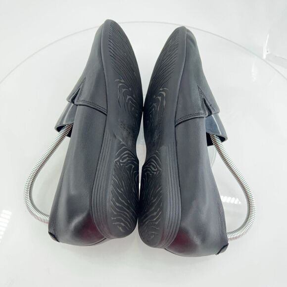 Dansko Womens Larisa Loafer Size 39 8.5 Black Leather Low Heel Slip On Work Shoe - Picture 9 of 15